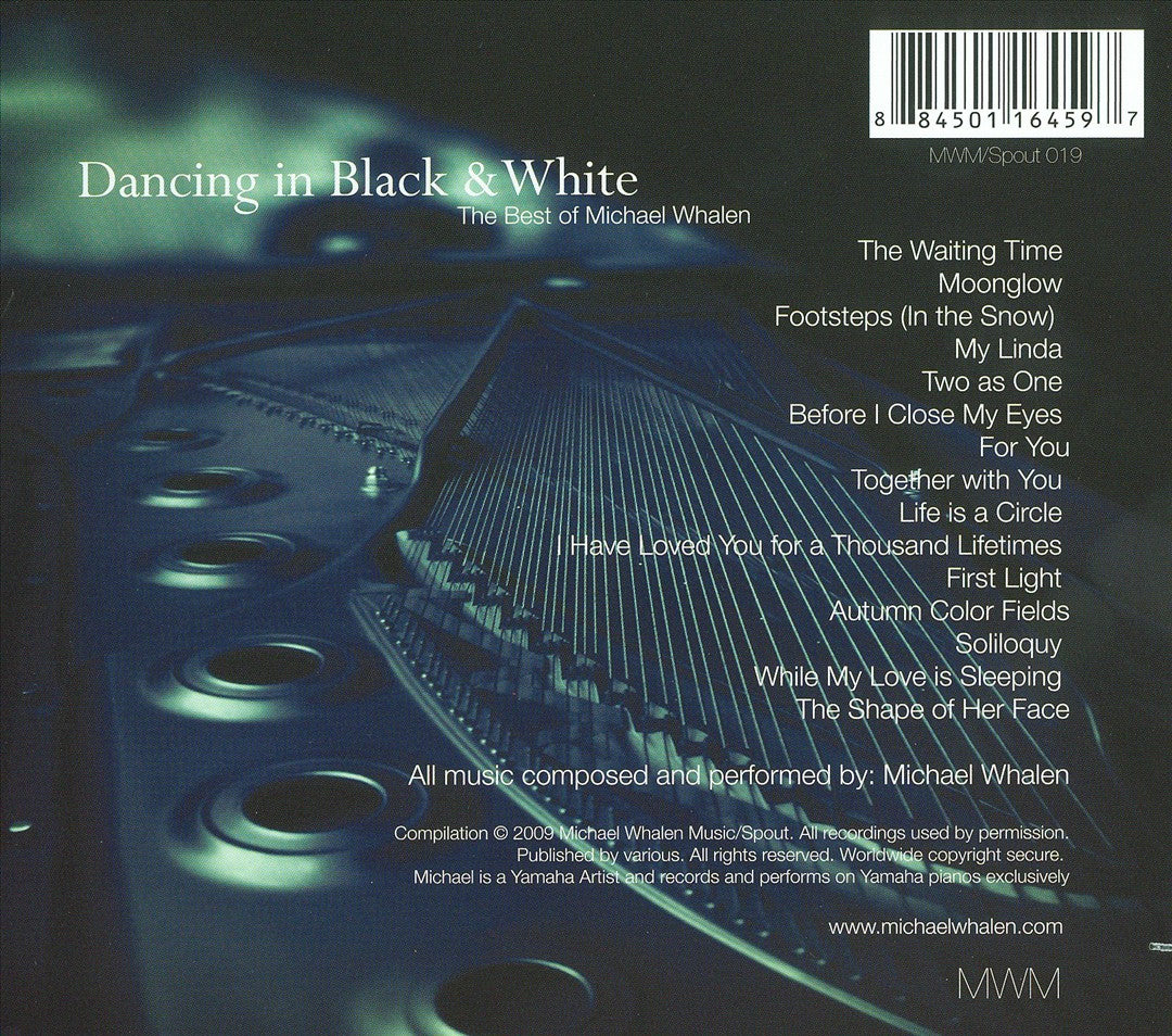 Dancing in Black & White: The Best of Michael Whalen cover art