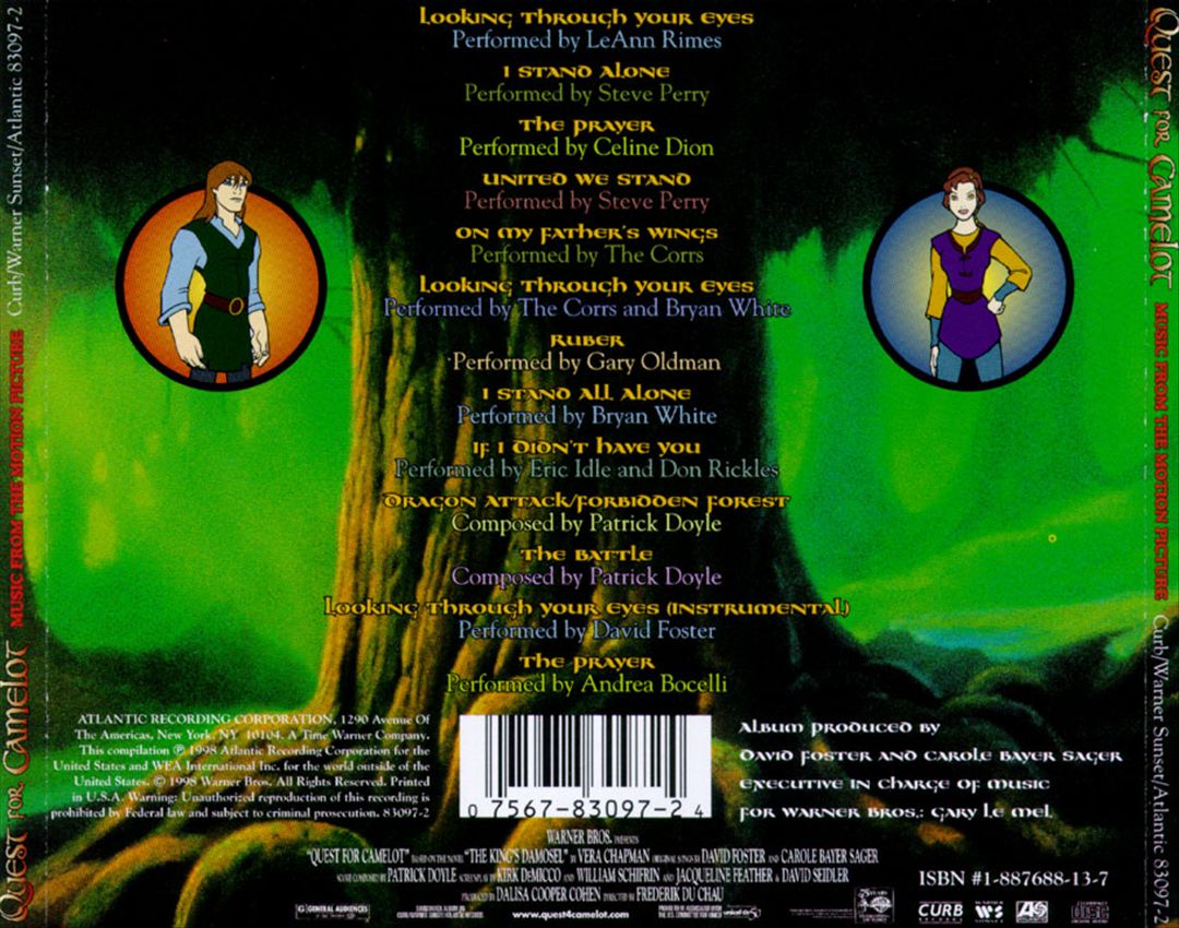 Quest for Camelot [Original Soundtrack] cover art