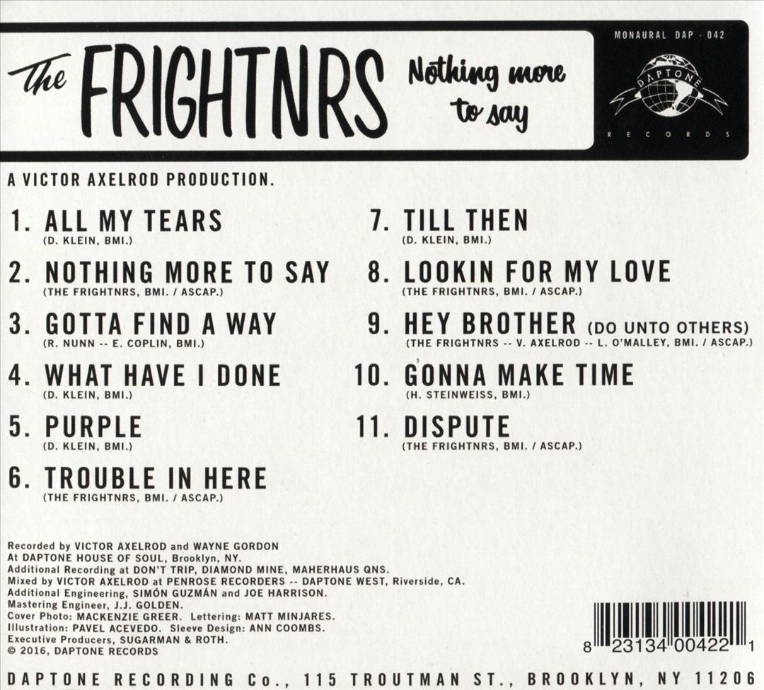 Nothing More to Say cover art
