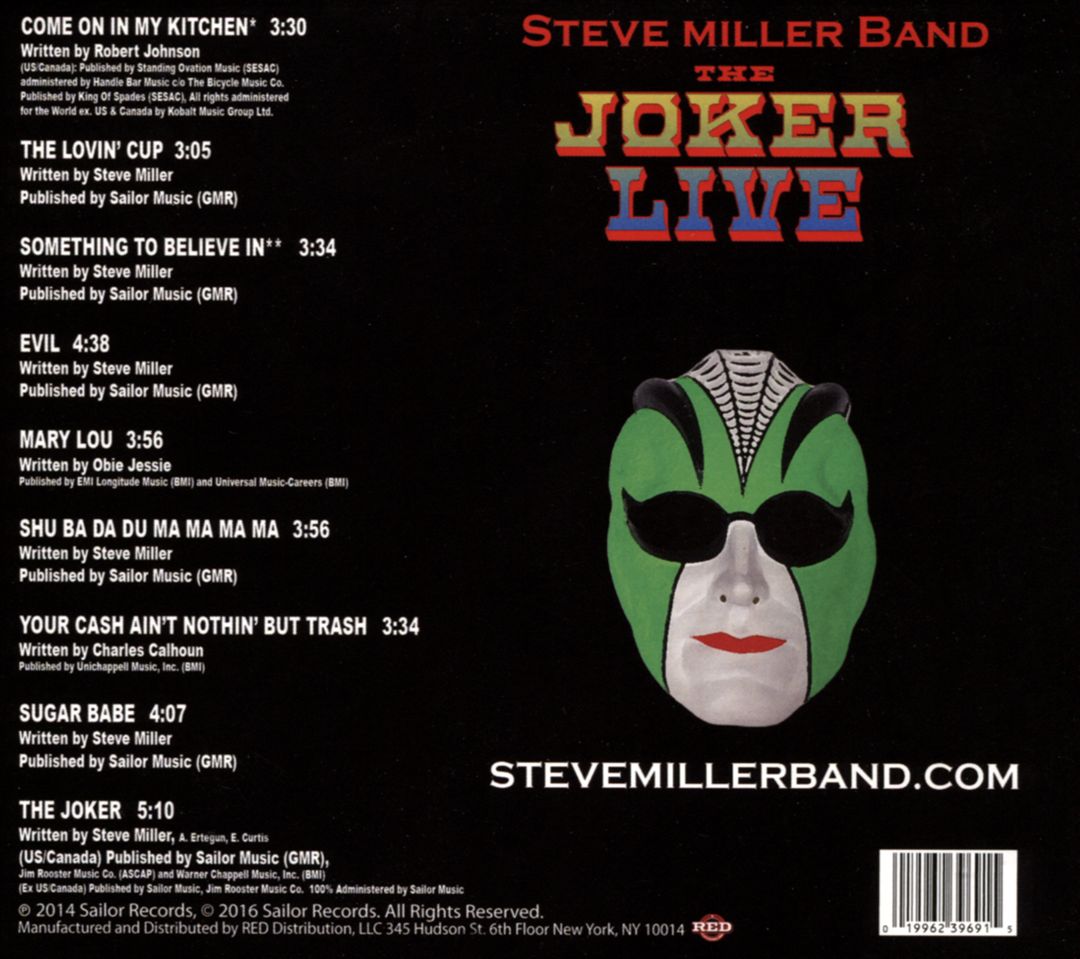 Joker Live in Concert cover art