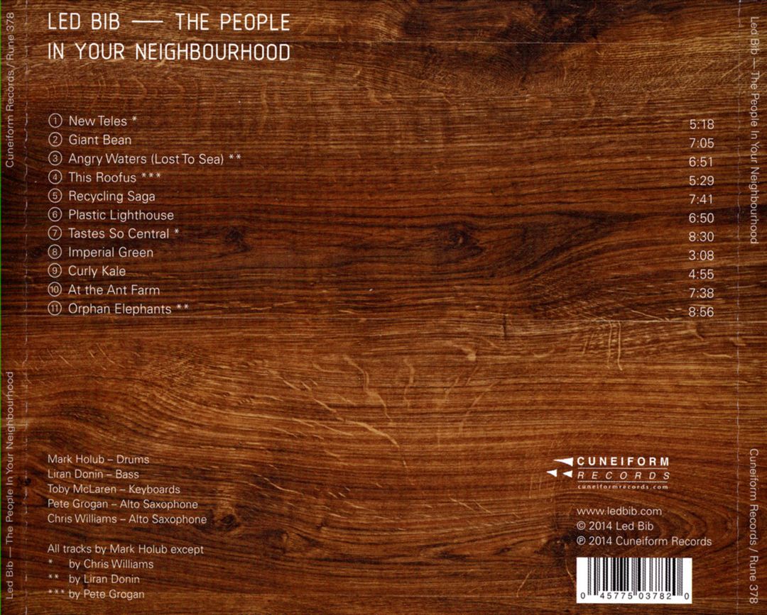 People in Your Neighbourhood cover art