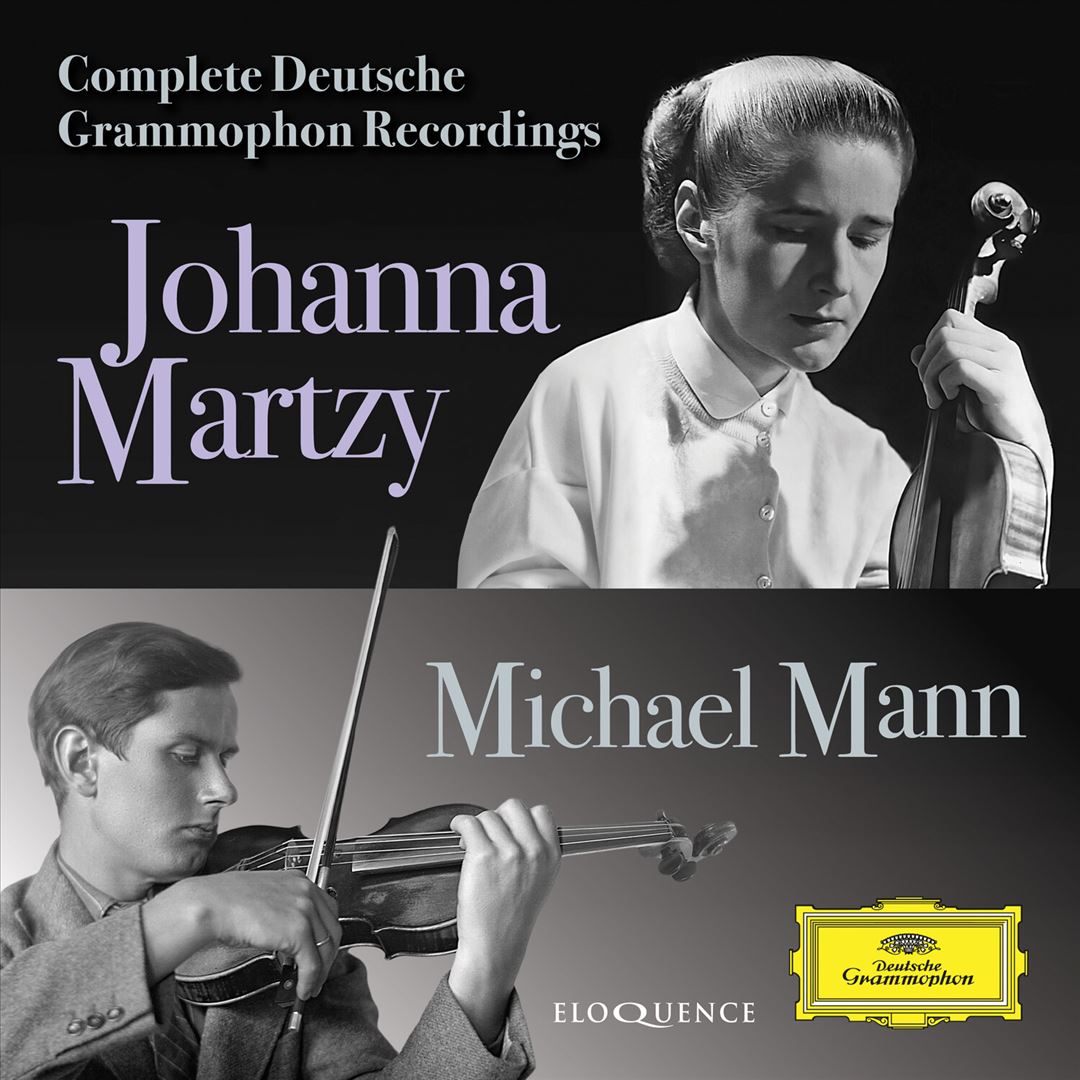 Johann Martzy, Michael Mann: Complete Deutsche Grammophon Recordings cover art
