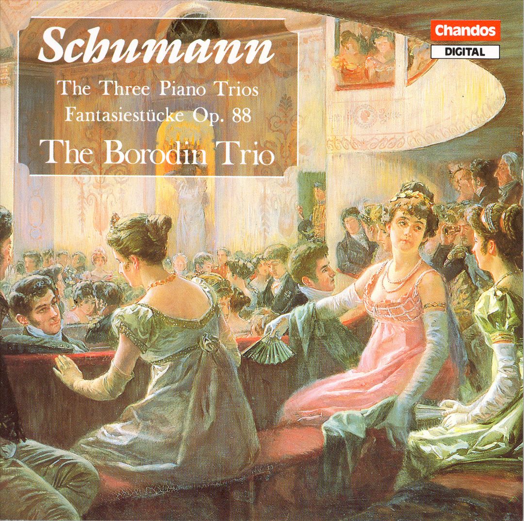 Schumann: The 3 Piano Trios; Fantasiestucke cover art