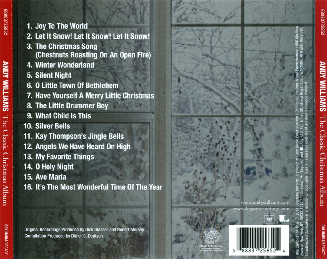 Classic Christmas Album cover art