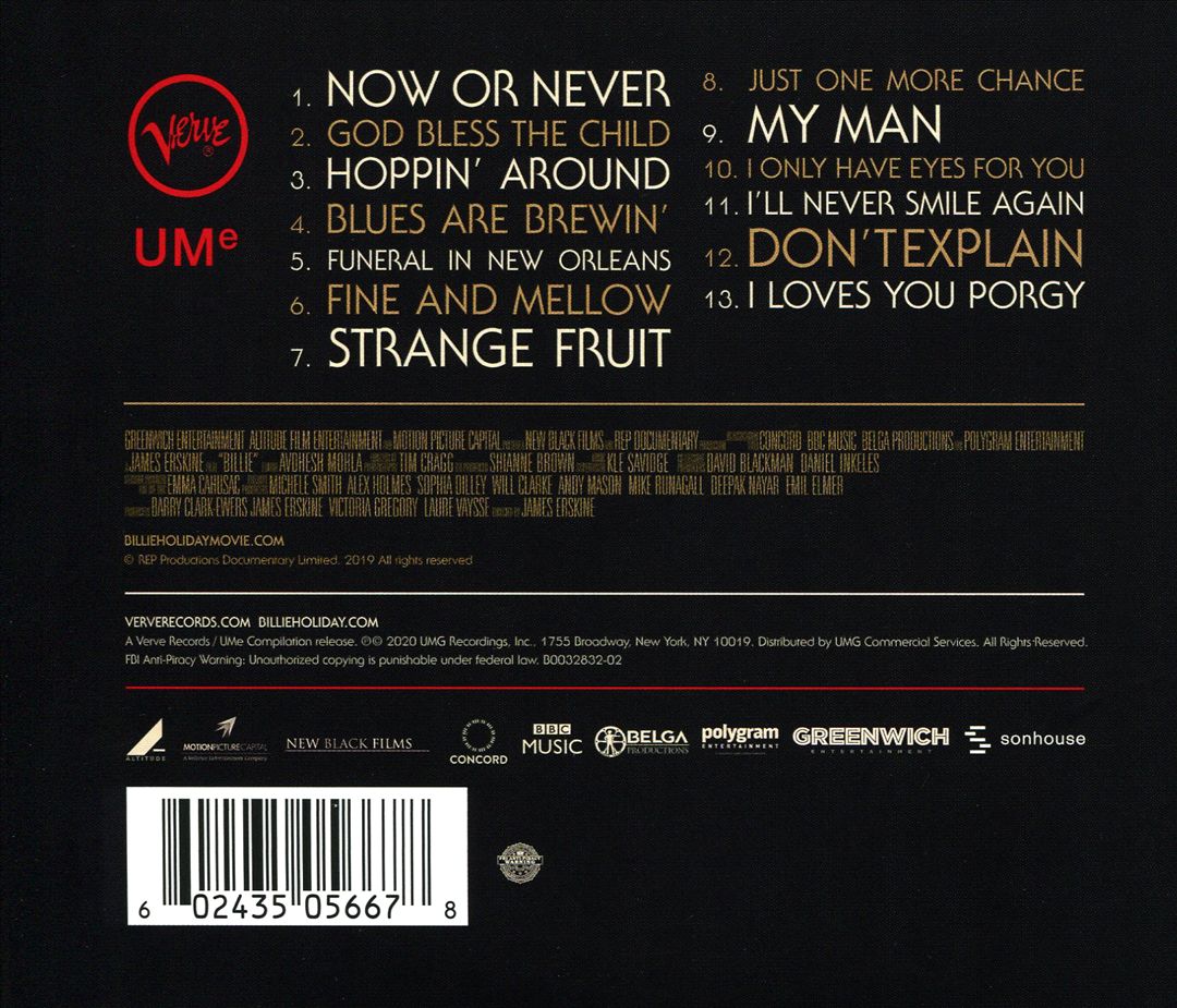 Billie [Original Motion Picture Soundtrack] cover art