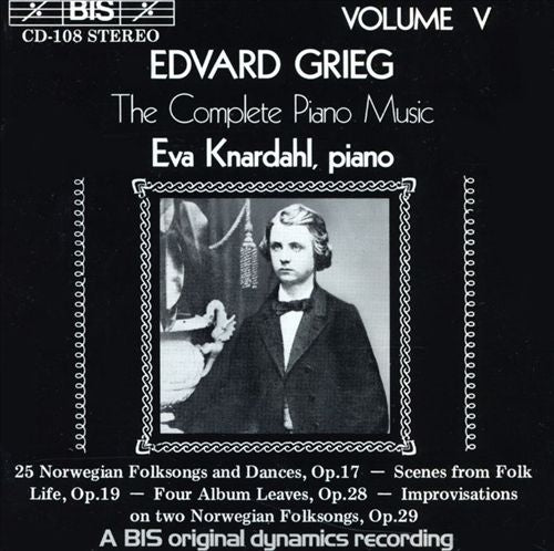 Grieg: The Complete Piano Music, Vol. 5 cover art