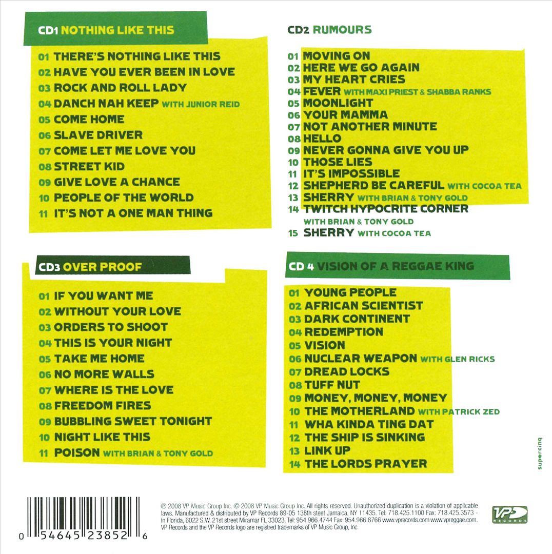 Reggae Legends cover art
