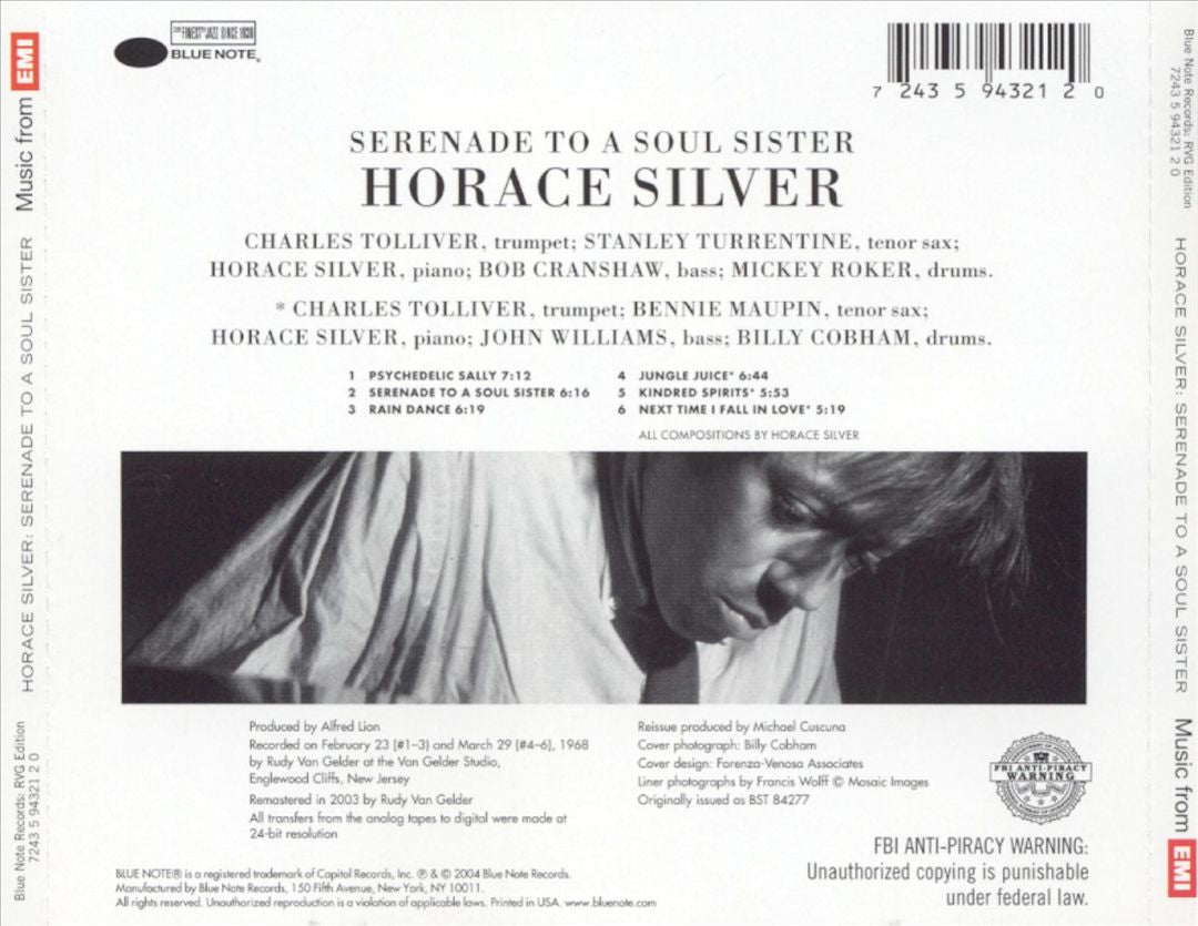 Serenade to a Soul Sister cover art