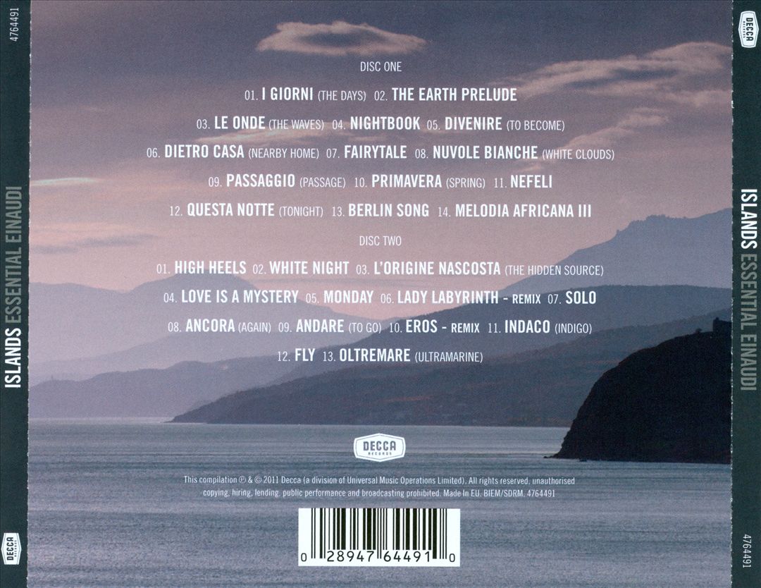 Islands: Essential Einaudi [Deluxe Edition] cover art