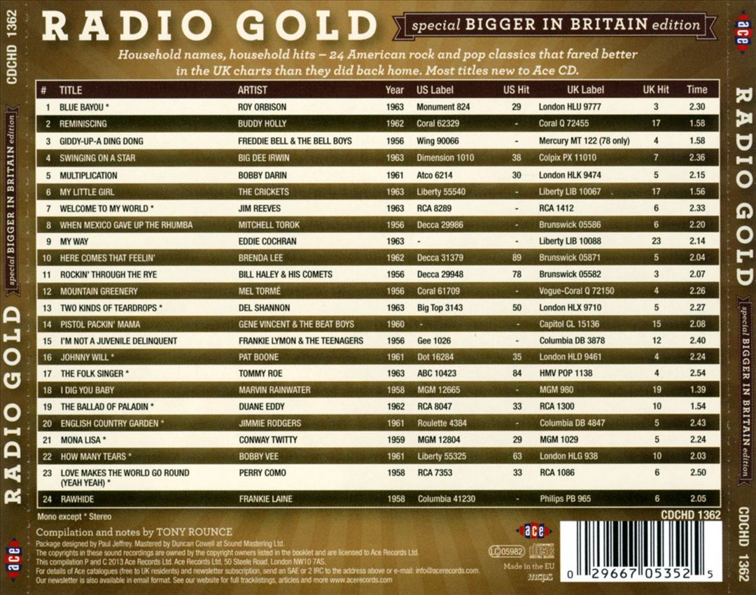 Radio Gold: Special Bigger in Britain Edition cover art