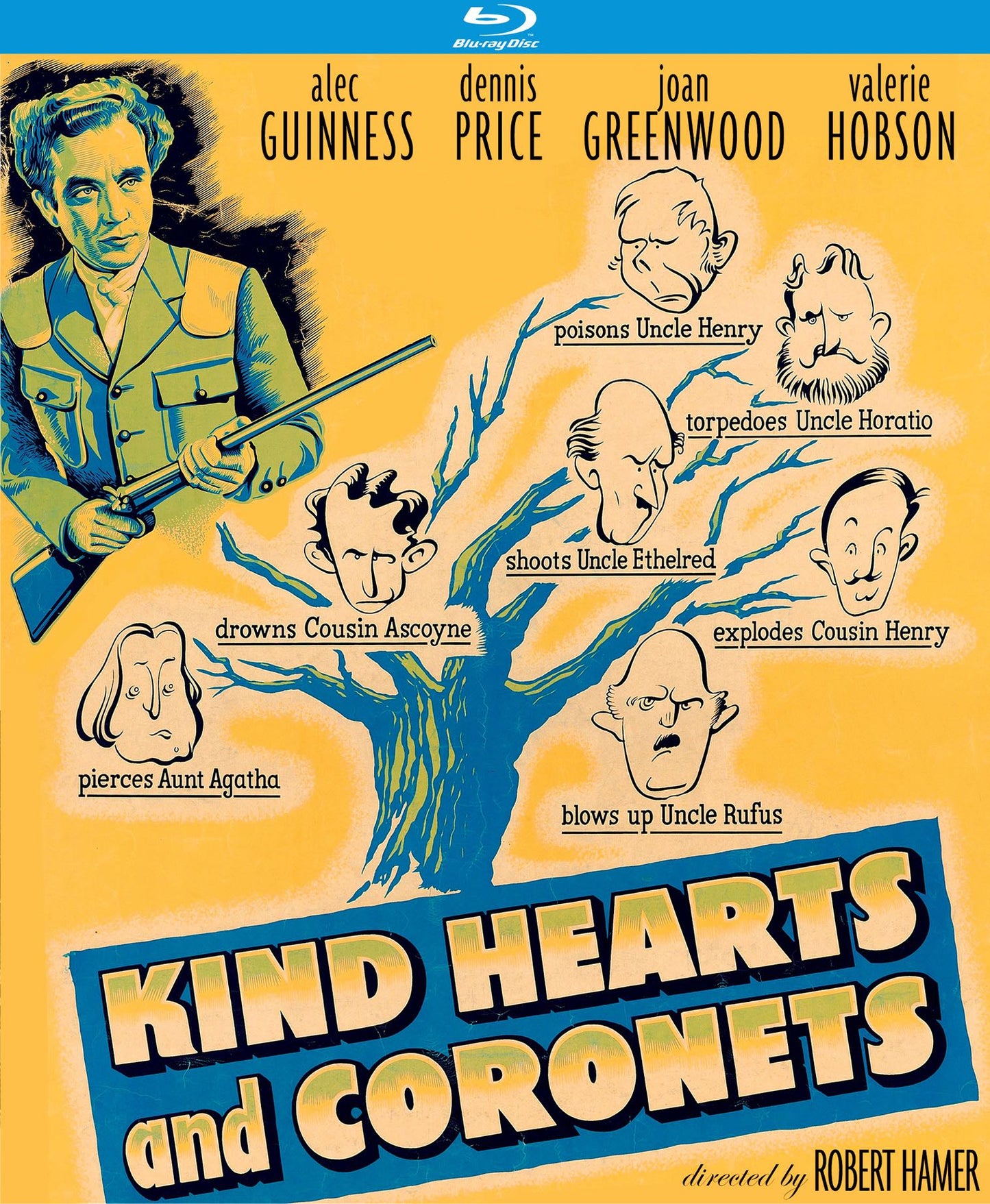 Kind Hearts and Coronets [Blu-ray] cover art