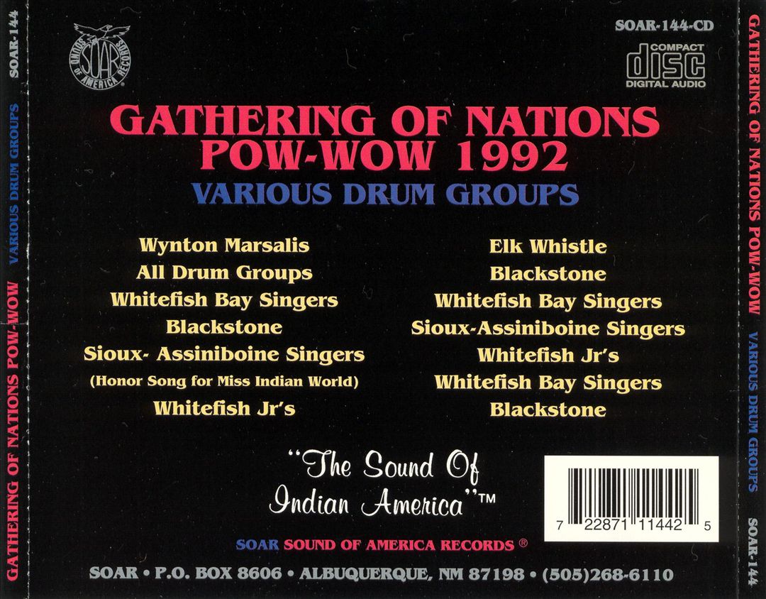 Gathering of Nations Pow-Wow 1993 cover art