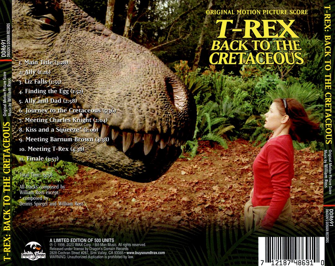 T-Rex: Back to the Cretaceous [Original Motion Picture Soundtrack] cover art