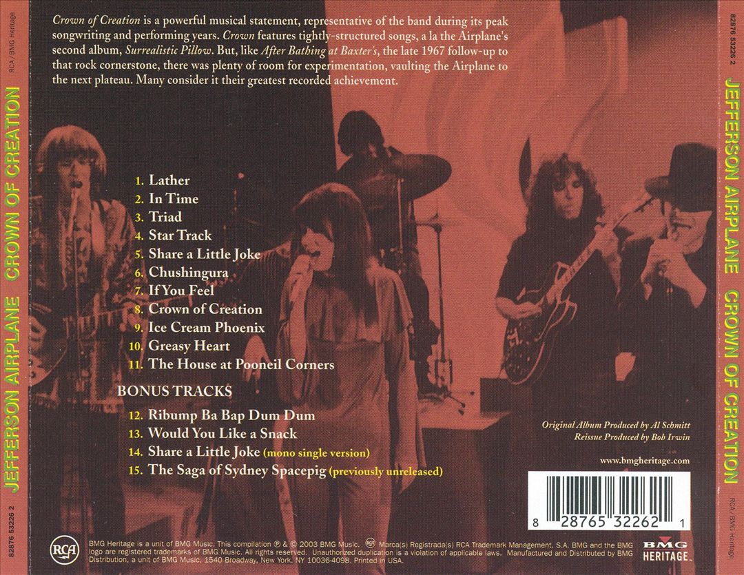 Crown of Creation [Bonus Tracks] cover art