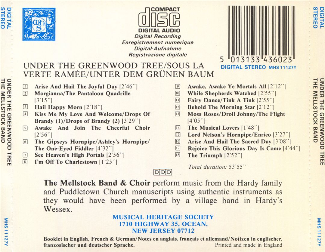 Under the Greenwood Tree cover art