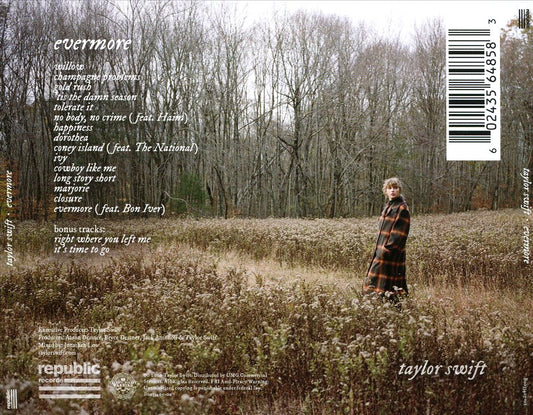 evermore [deluxe version] cover art