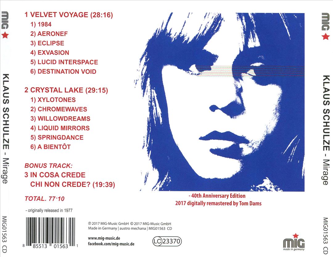 Mirage cover art