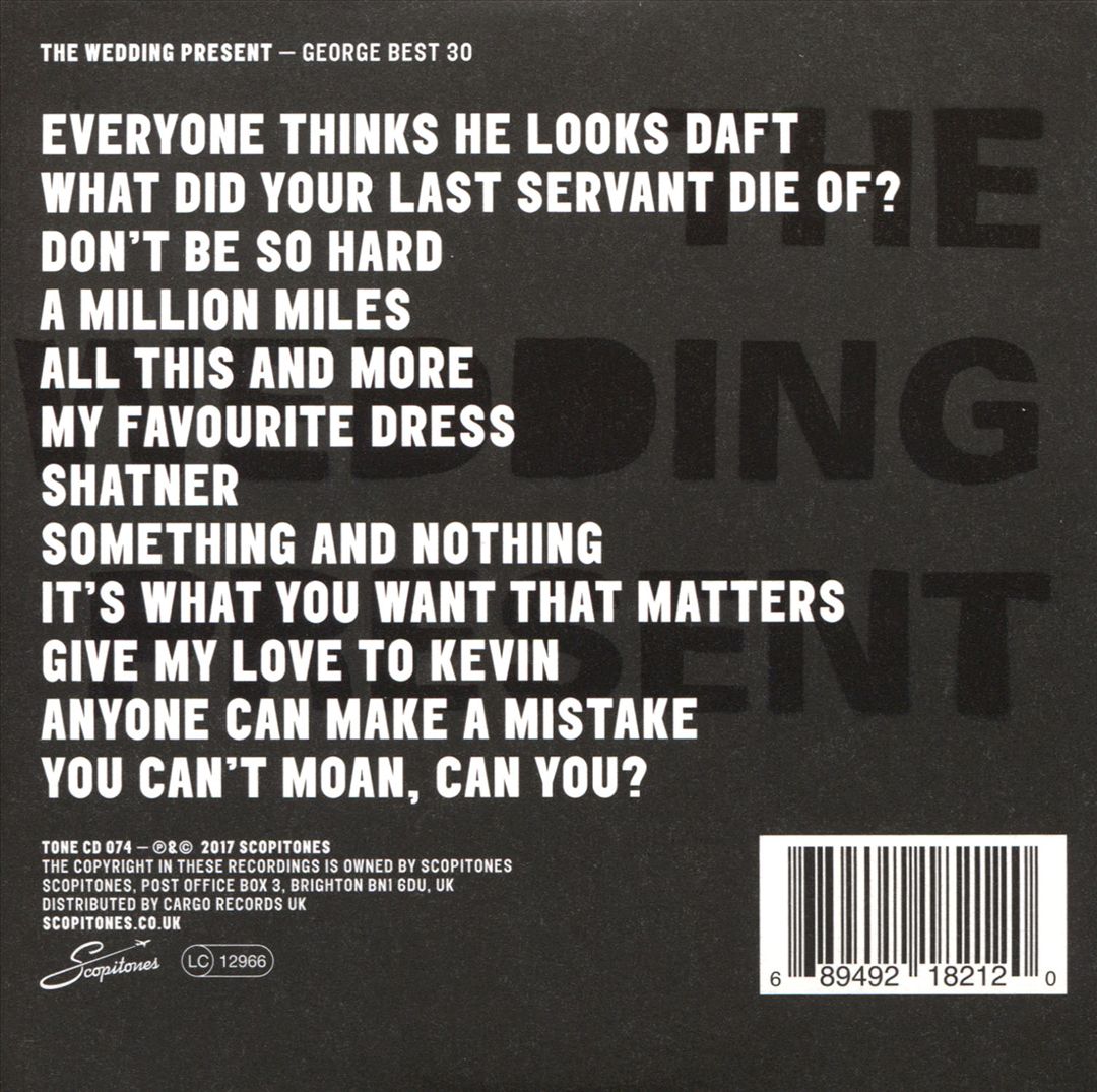 George Best 30 cover art