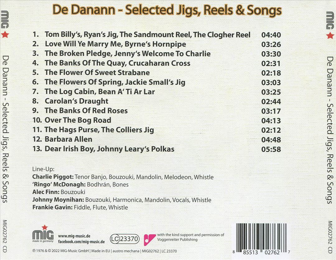 Selected Jigs, Reels & Songs cover art