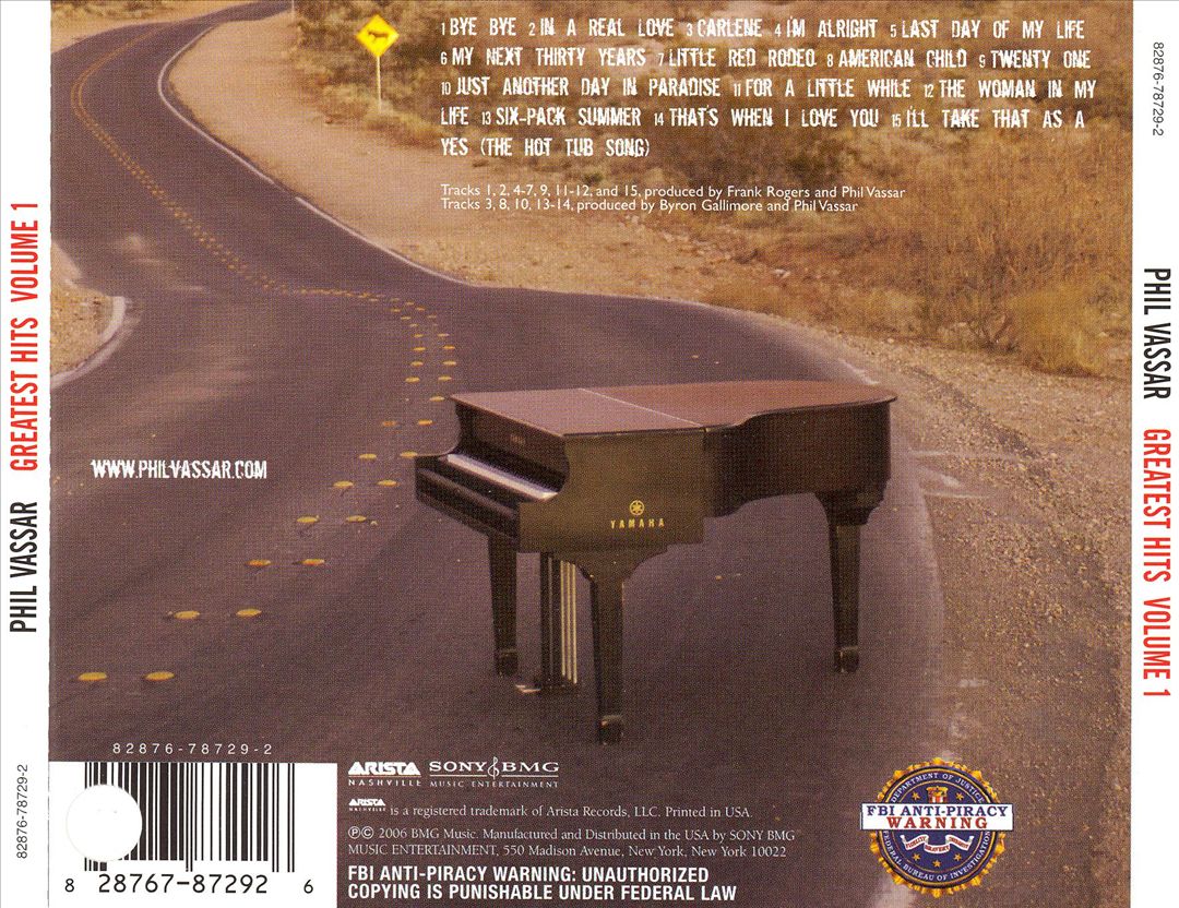 Greatest Hits, Vol. 1 cover art