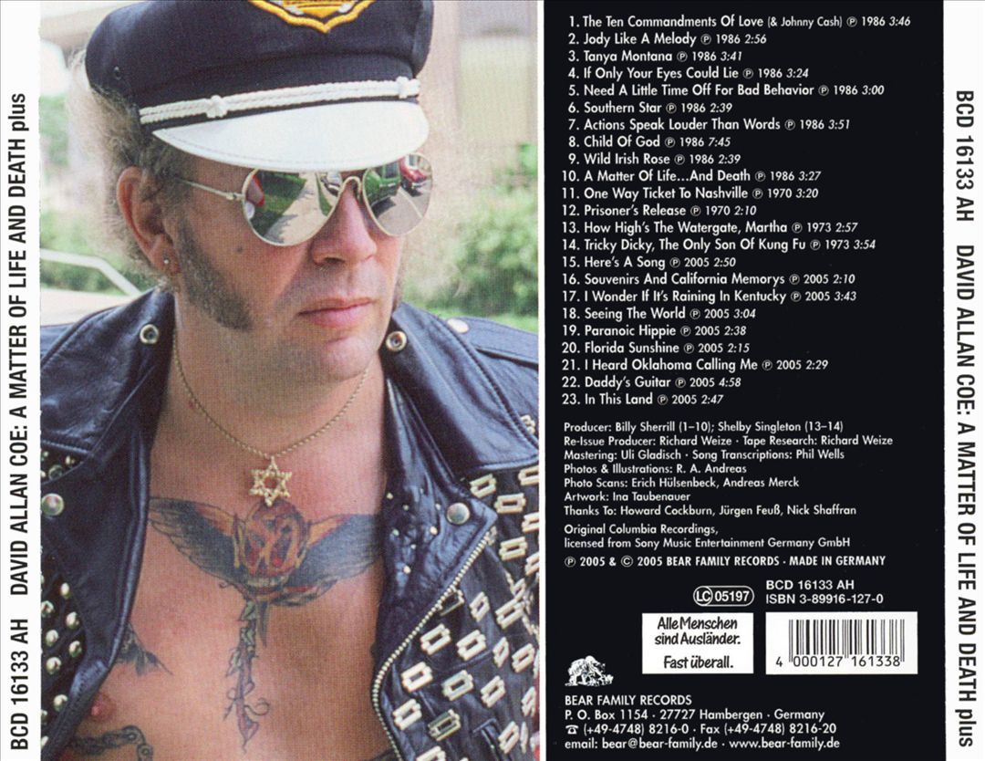 Matter of Life and Death cover art