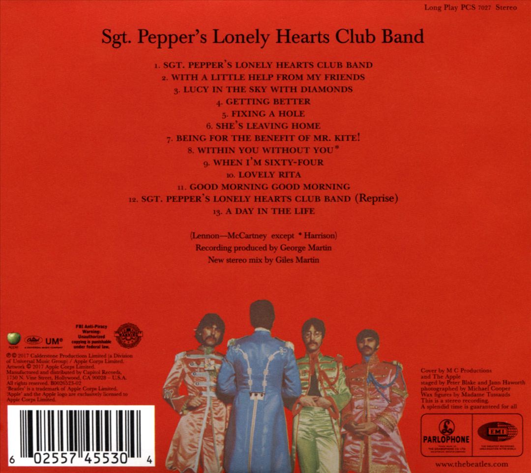 Sgt. Pepper's Lonely Hearts Club Band [50th Anniversary Edition] cover art