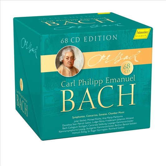 Carl Philipp Emanuel Bach: Symphonies; Concertos; Sontas; Chamber Music cover art