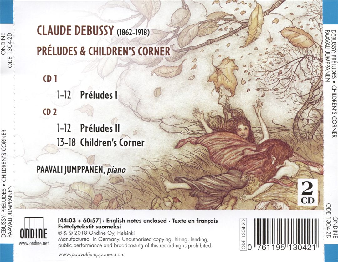 Debussy: Préludes; Children's Corner cover art