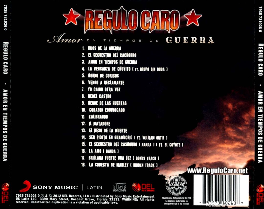 Amor en Tiempos de Guerra cover art