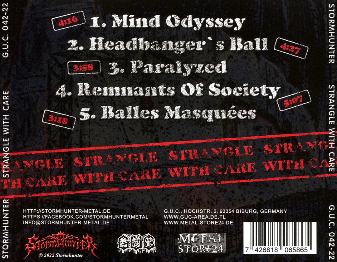 Strangle With Care cover art