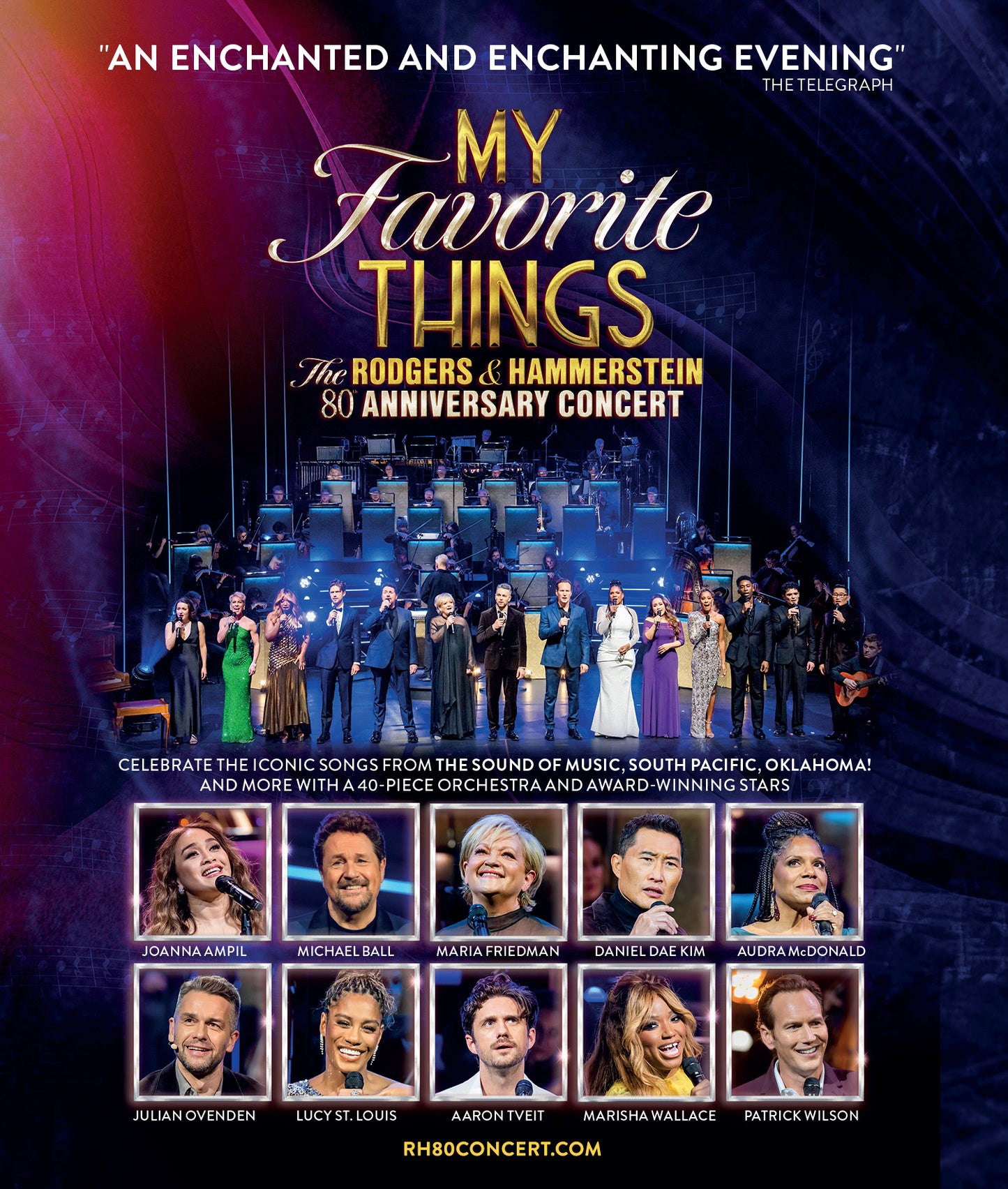 My Favorite Things: The Rodgers & Hammerstein 80th Anniversary Concert [Blu-ray] cover art