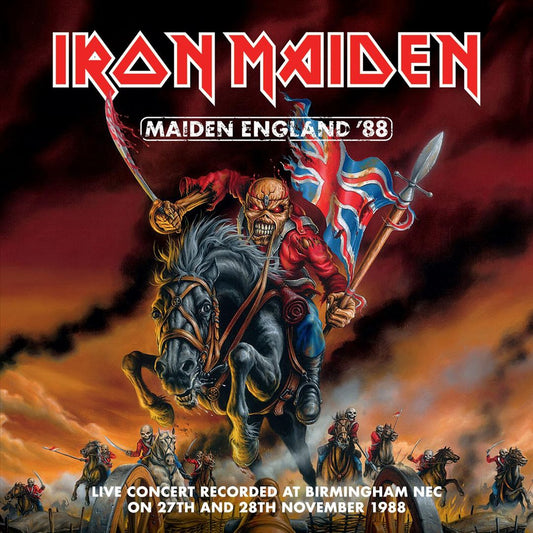 Maiden England '88 cover art