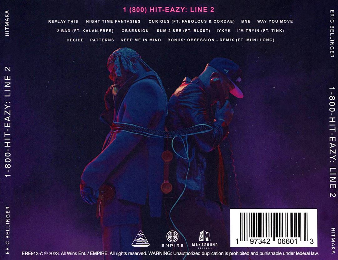 1-800-Hit Eazy: Line 2 cover art