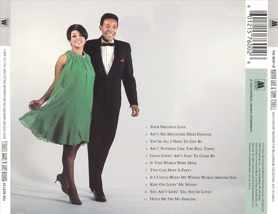 20th Century Masters: The Millennium Collection: The Best of Marvin Gaye & Tammi Terrell cover art