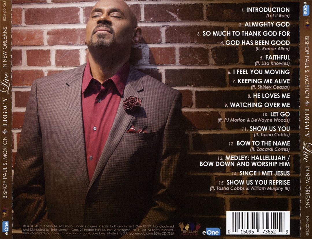 Legacy: Live in New Orleans cover art