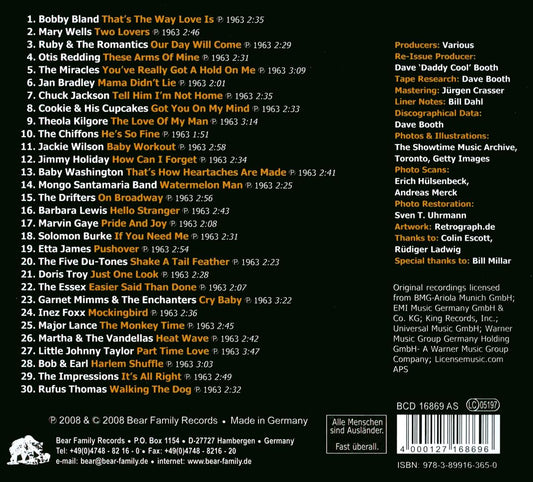 Sweet Soul Music: 1963 cover art