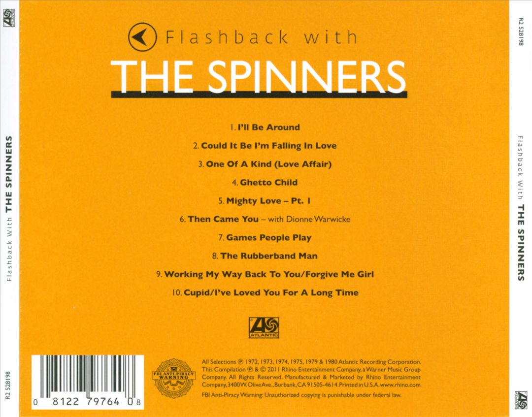 Flashback with the Spinners cover art