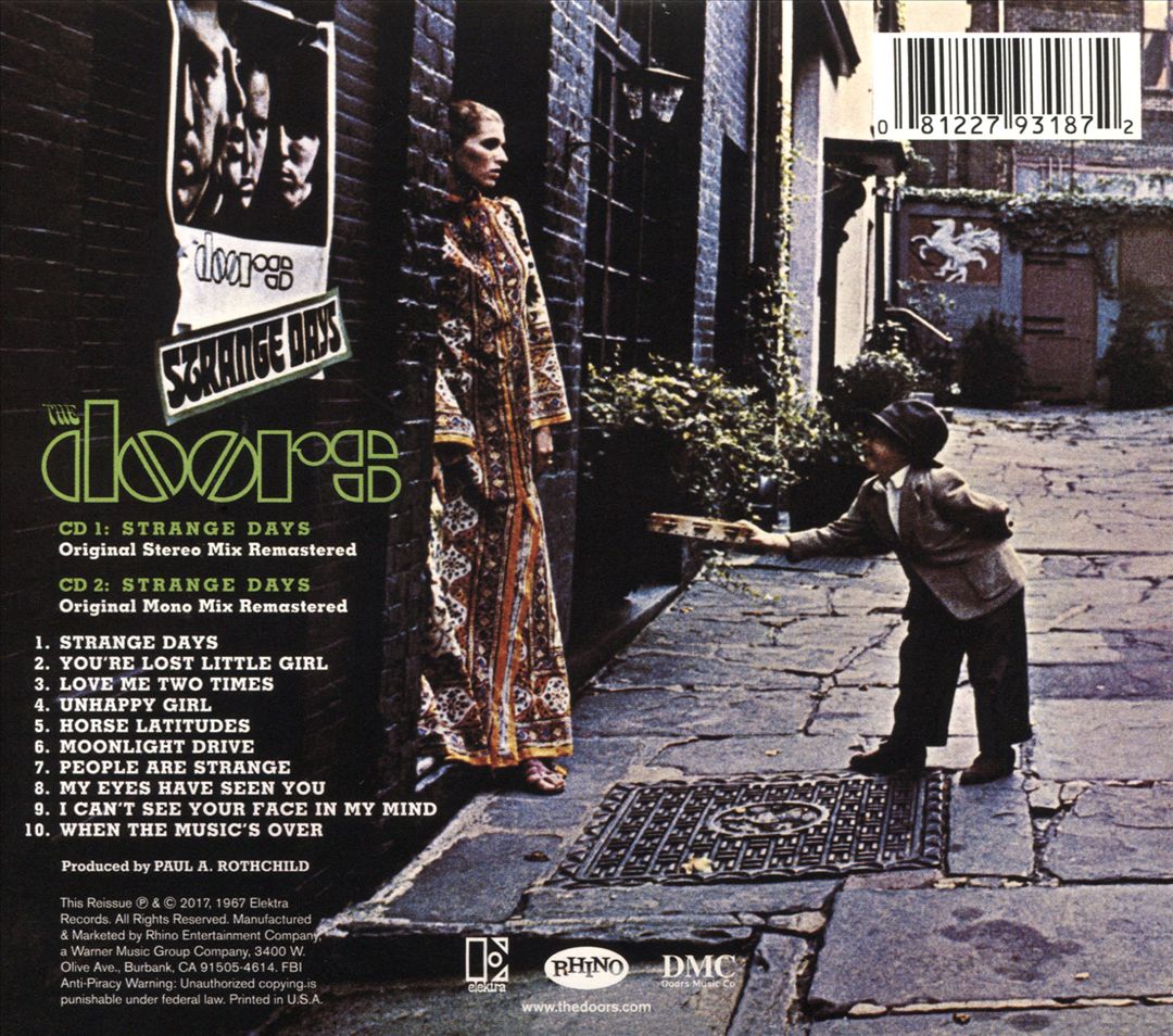 Strange Days [50th Anniversary Deluxe Edition] [2 CD] cover art