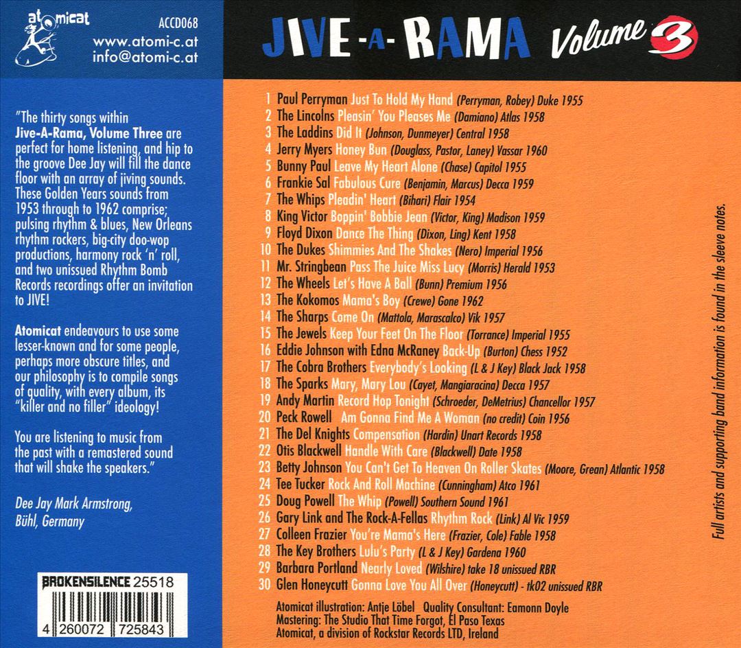 Jive a Rama, Vol. 3 cover art