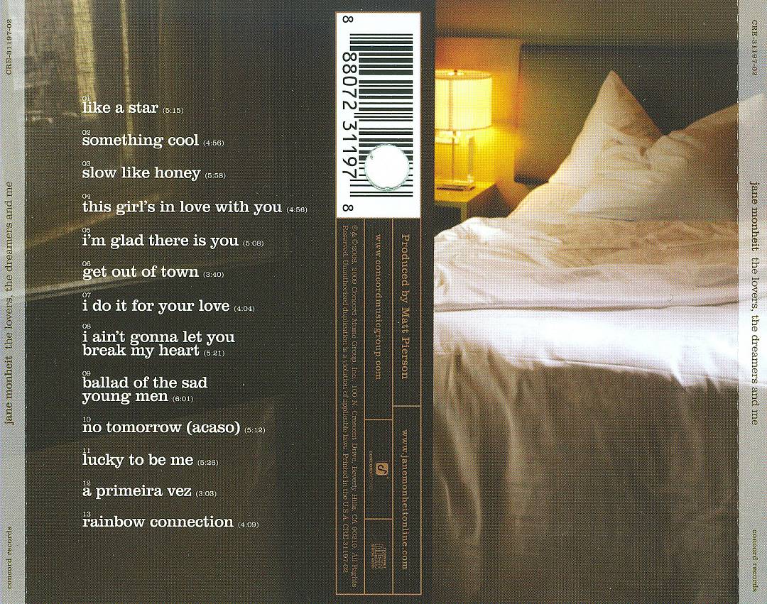 Lovers, The Dreamers and Me cover art