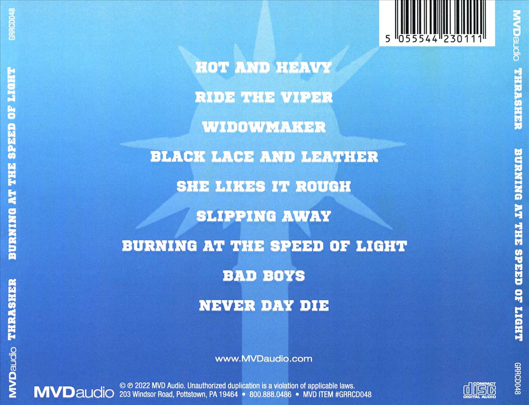 Burning at the Speed of Light cover art