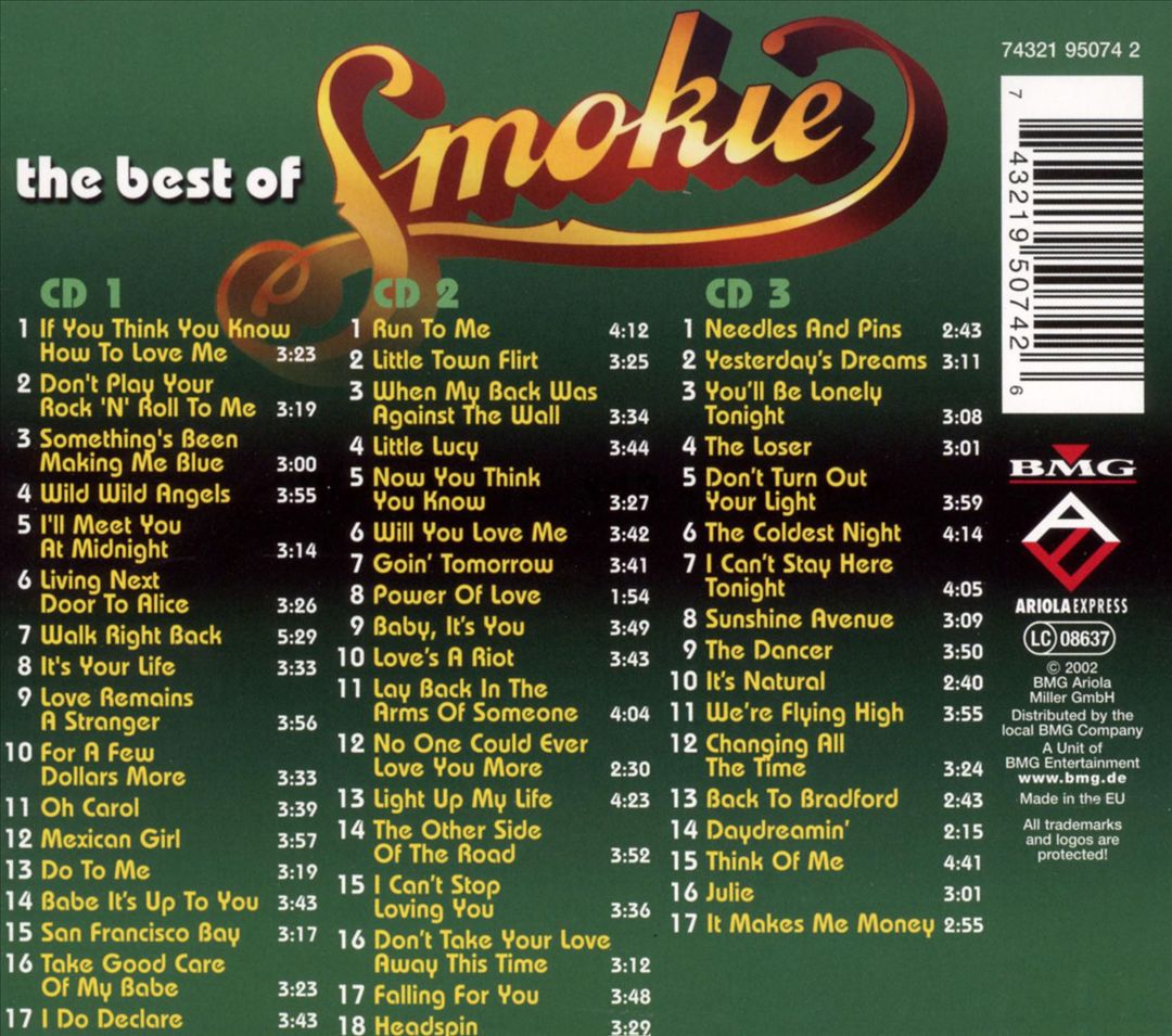 Best of Smokie [BMG] cover art