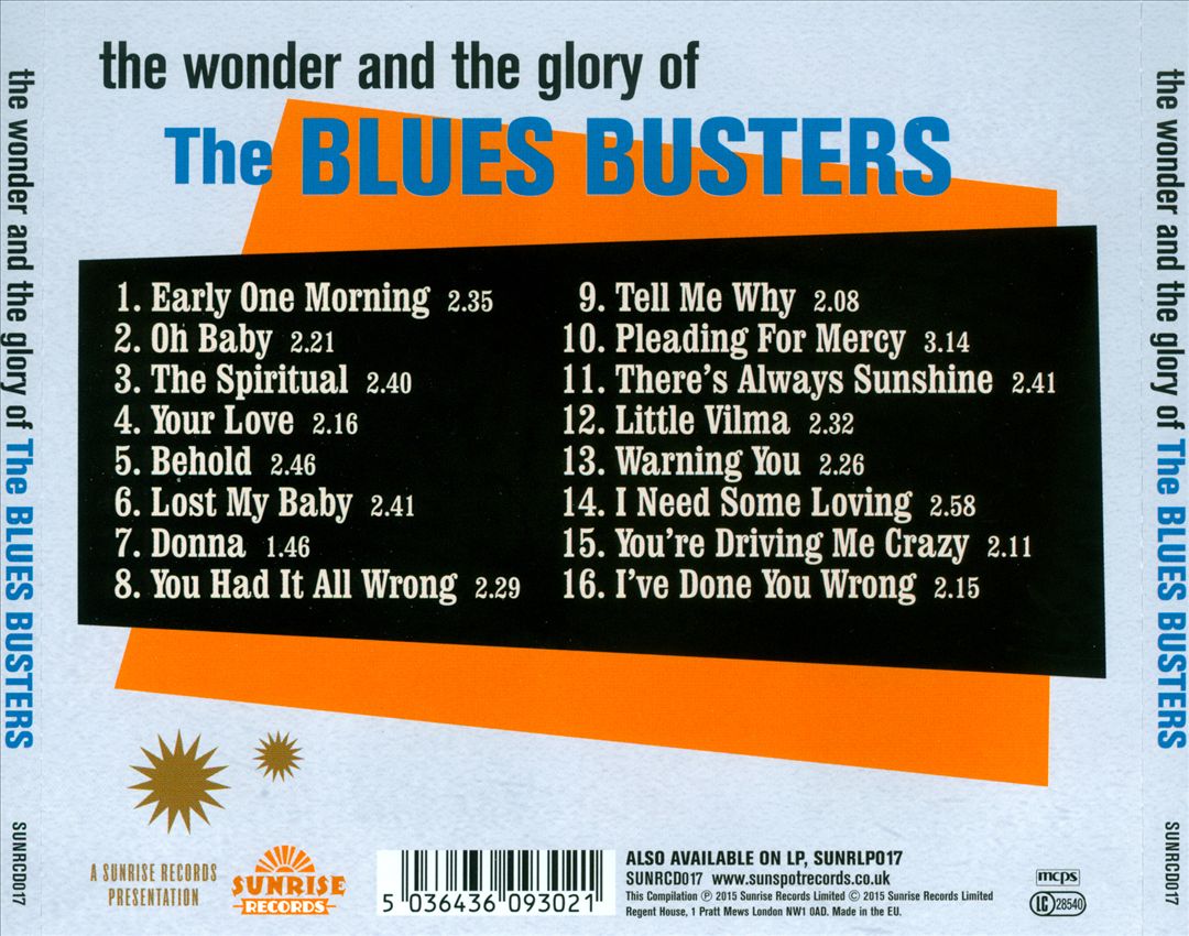 Wonder and Glory of the Blues Busters cover art