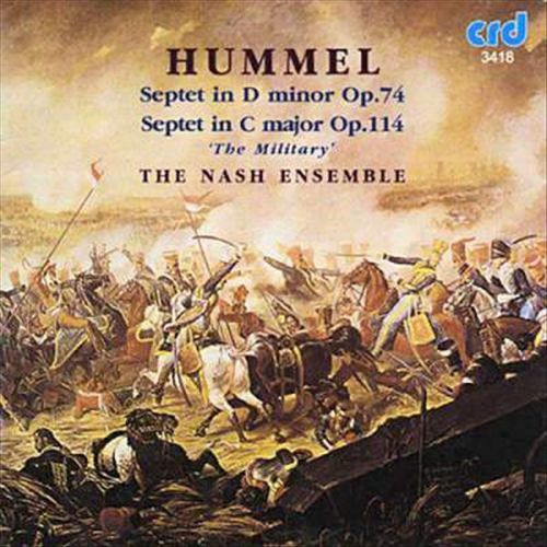 Hummel: Septet in D minor, Op. 74; Septet in C major, Op. 114 "The Military" cover art