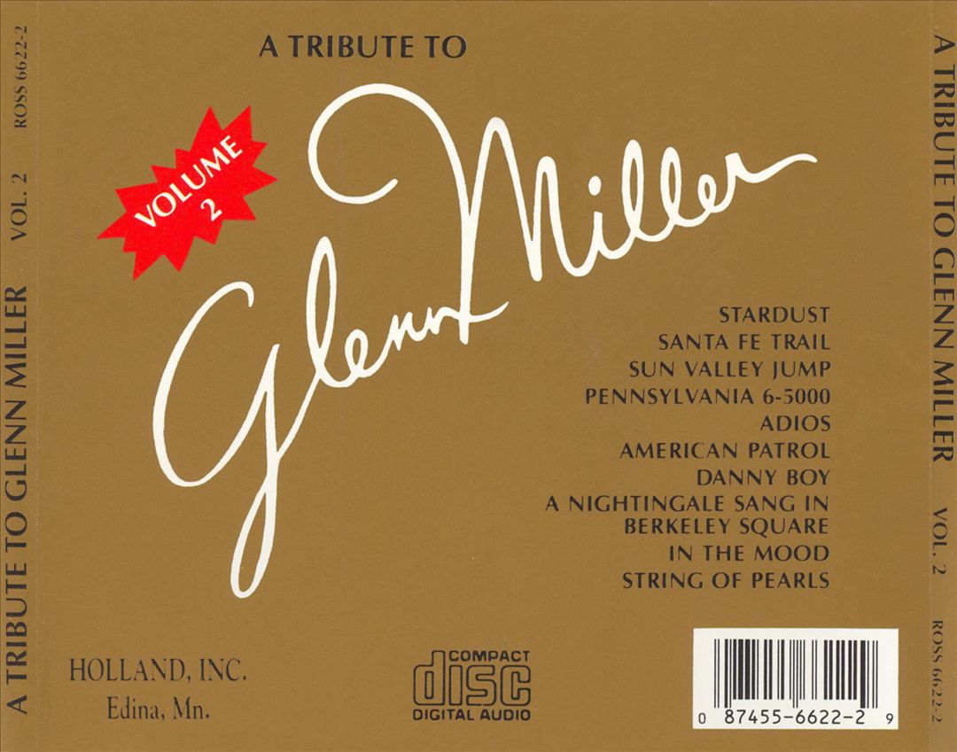 Tribute to Glenn Miller, Vol. 2 cover art