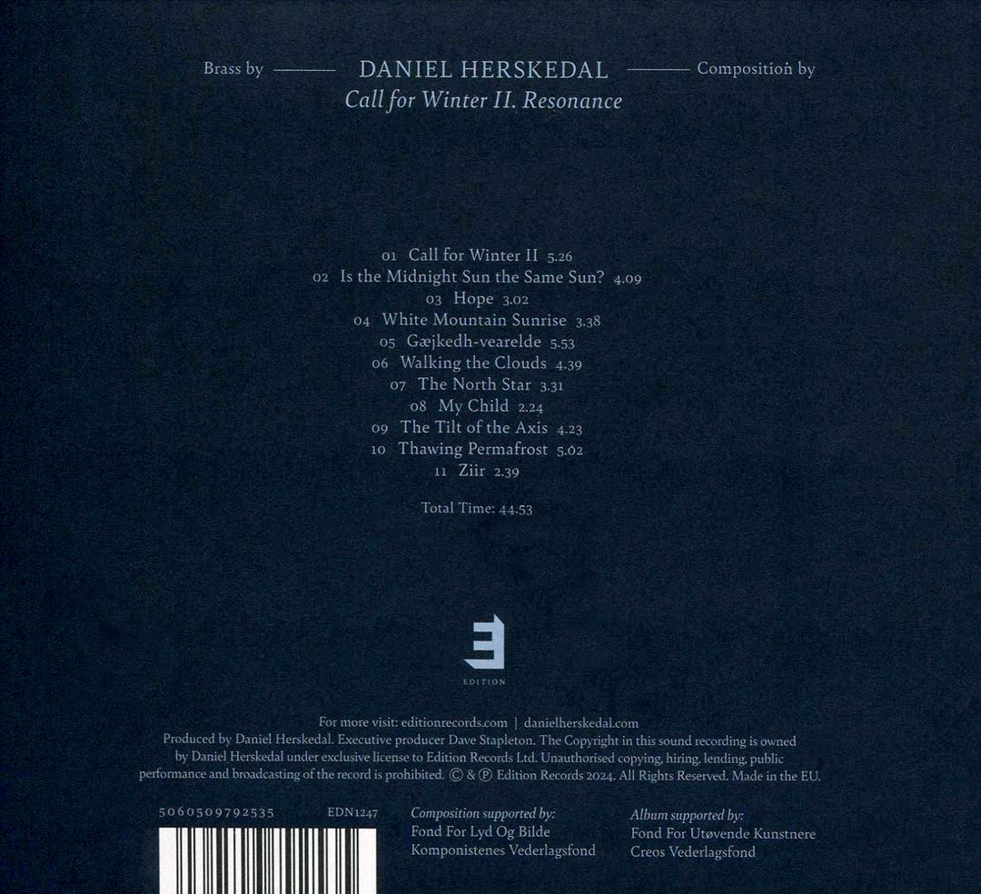 Call for Winter II: Resonance cover art