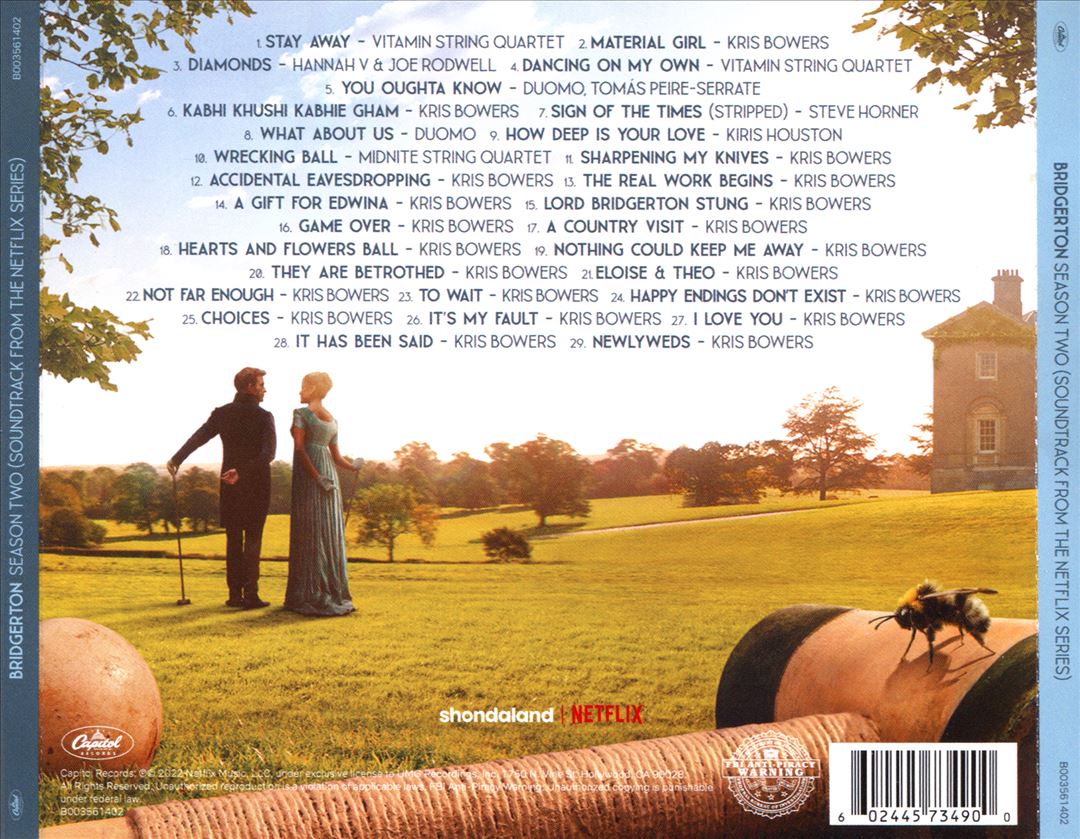 Bridgerton Season Two [Soundtrack From The Netflix Series] cover art