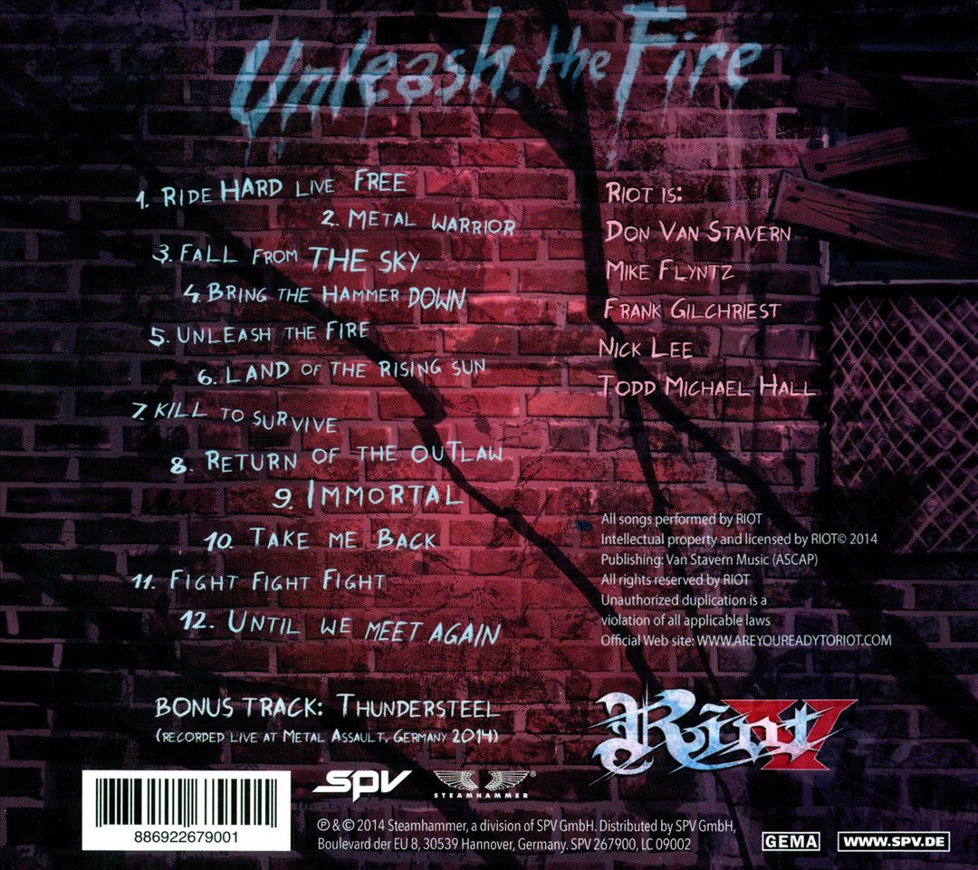 Unleash the Fire cover art