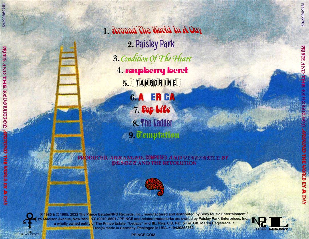 Around the World in a Day cover art