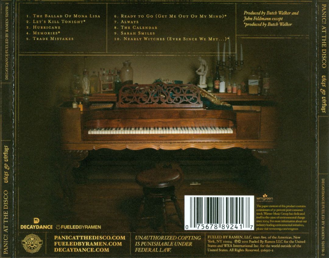 Vices & Virtues cover art